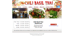 Desktop Screenshot of chilibasilthai-ma.com